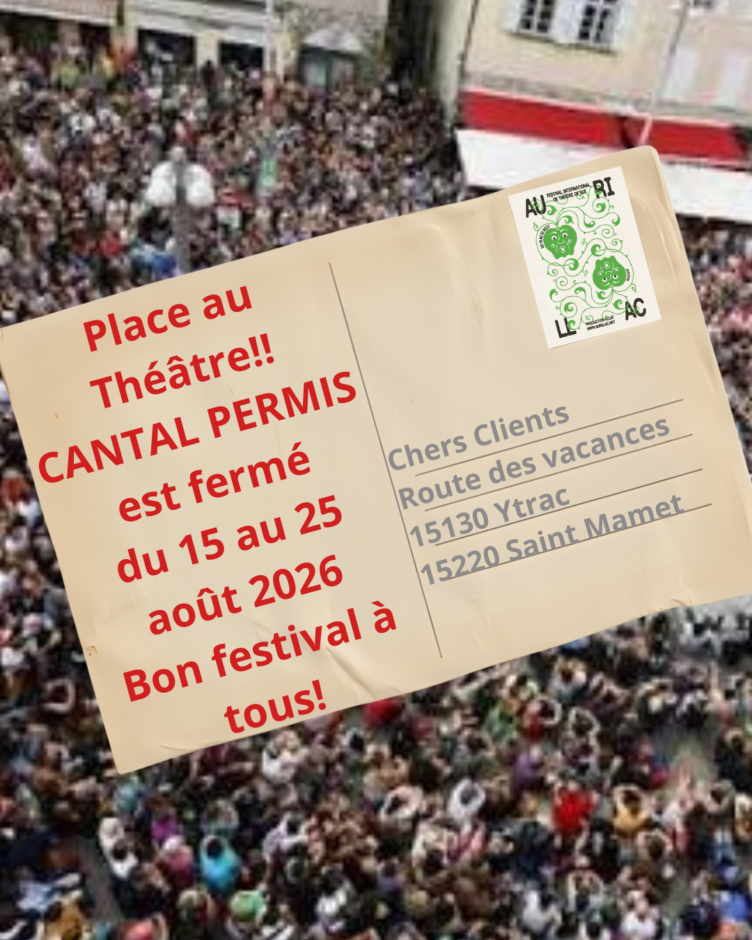 Vacances 2026